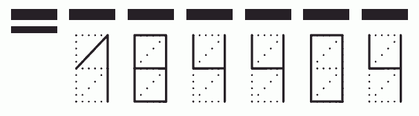 Пример заполнения индекса 184404