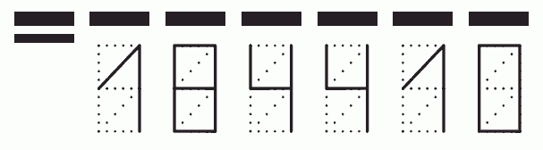 Пример заполнения индекса 184410