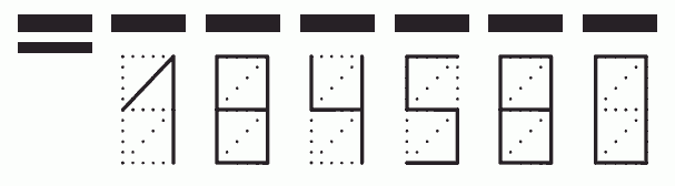 Пример заполнения индекса 184580