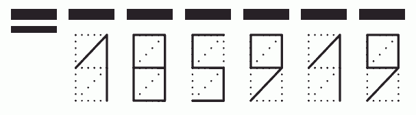 Пример заполнения индекса 185919