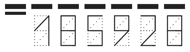 Пример заполнения индекса 185928
