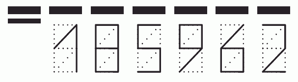 Пример заполнения индекса 185962