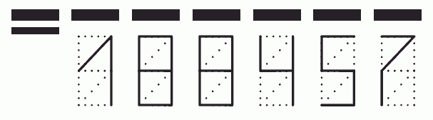 Пример заполнения индекса 188457