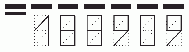 Пример заполнения индекса 188909