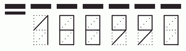 Пример заполнения индекса 188990