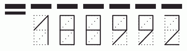 Пример заполнения индекса 188992