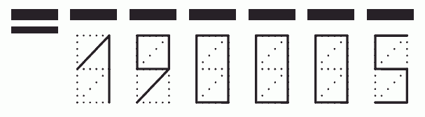 Пример заполнения индекса 190005