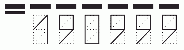 Пример заполнения индекса 190999