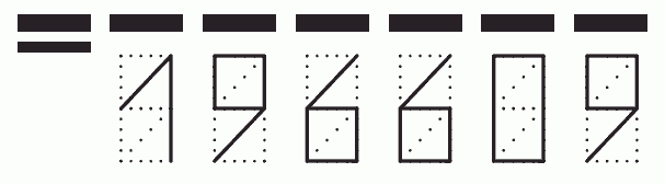 Пример заполнения индекса 196609