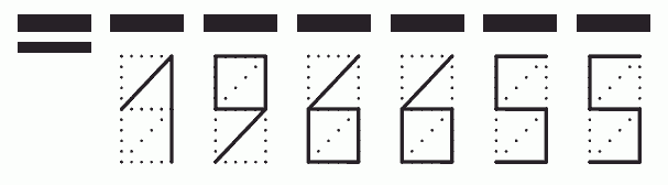 Пример заполнения индекса 196655