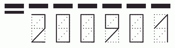 Пример заполнения индекса 200901