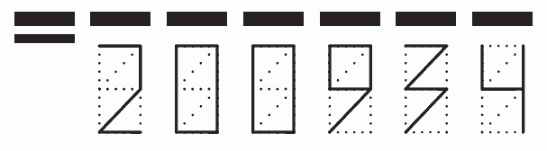 Пример заполнения индекса 200934