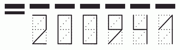 Пример заполнения индекса 200941