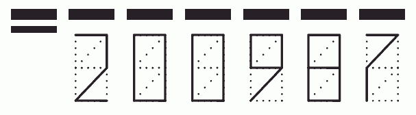 Пример заполнения индекса 200987