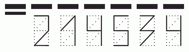 Пример заполнения индекса 214534