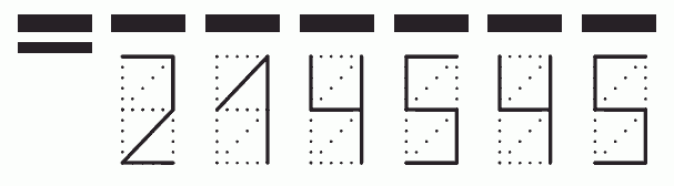 Пример заполнения индекса 214545