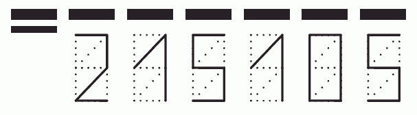 Пример заполнения индекса 215105