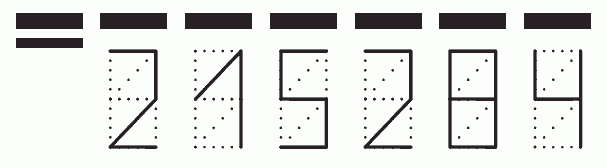 Пример заполнения индекса 215284