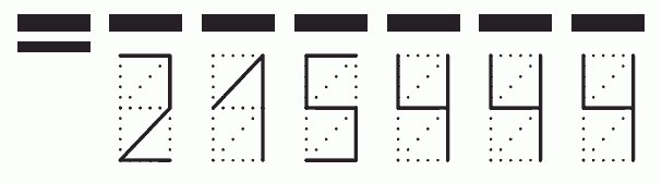 Пример заполнения индекса 215444