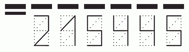 Пример заполнения индекса 215445