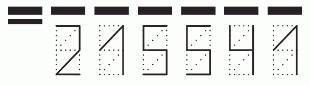 Пример заполнения индекса 215541