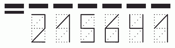 Пример заполнения индекса 215641