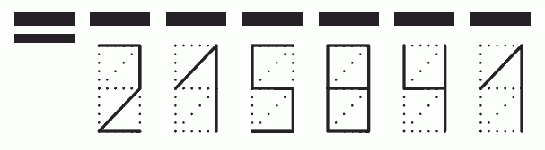 Пример заполнения индекса 215841