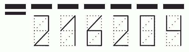 Пример заполнения индекса 216204