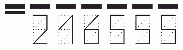 Пример заполнения индекса 216555