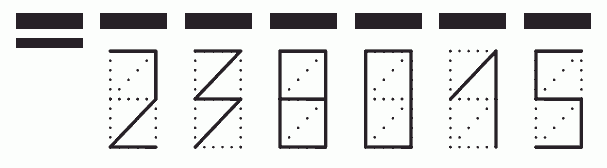 Пример заполнения индекса 238015