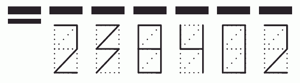 Пример заполнения индекса 238402