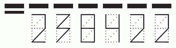 Пример заполнения индекса 238422