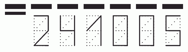 Пример заполнения индекса 241005