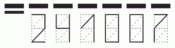 Пример заполнения индекса 241007