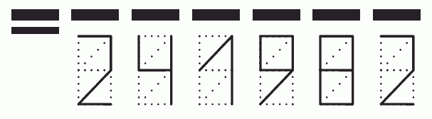 Пример заполнения индекса 241982