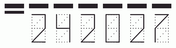 Пример заполнения индекса 242027