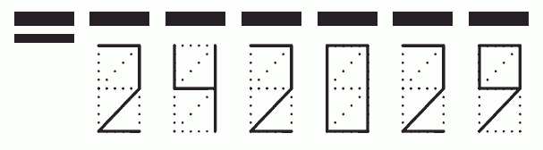 Пример заполнения индекса 242029