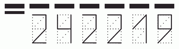 Пример заполнения индекса 242219