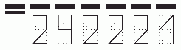 Пример заполнения индекса 242221