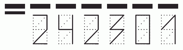 Пример заполнения индекса 242301