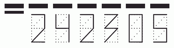 Пример заполнения индекса 242305