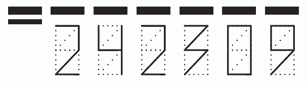 Пример заполнения индекса 242309