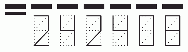 Пример заполнения индекса 242408