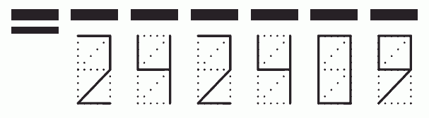 Пример заполнения индекса 242409