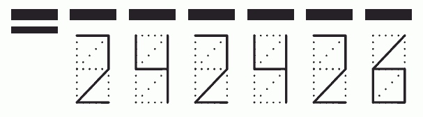 Пример заполнения индекса 242426