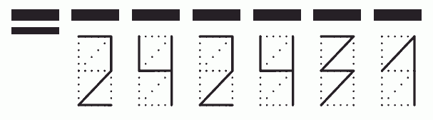 Пример заполнения индекса 242431