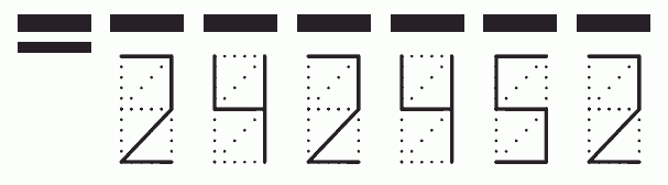 Пример заполнения индекса 242452