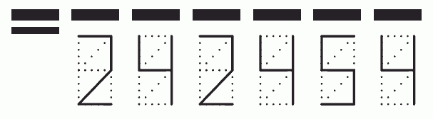 Пример заполнения индекса 242454