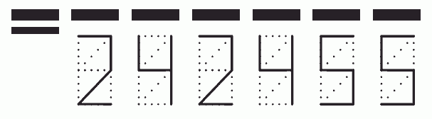 Пример заполнения индекса 242455