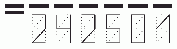 Пример заполнения индекса 242501